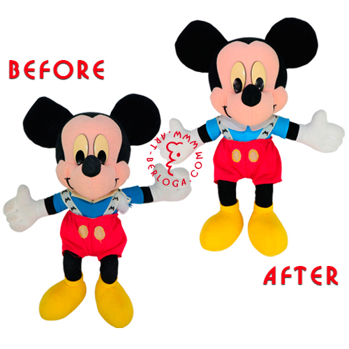 Mickey Mouse toy restoration