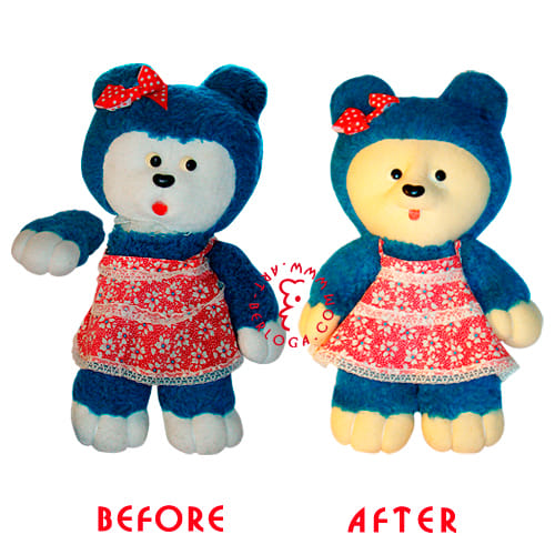 Restoration teddy bear.