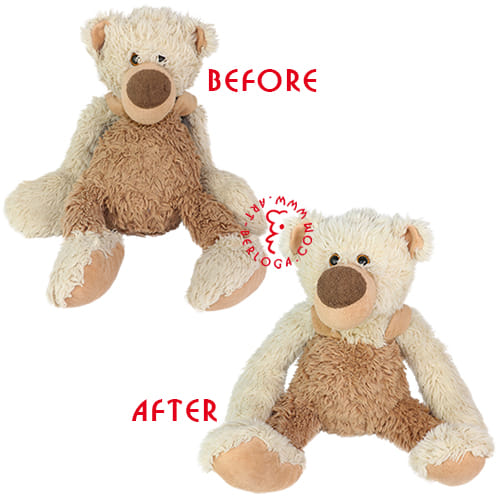 Repair teddy bear.