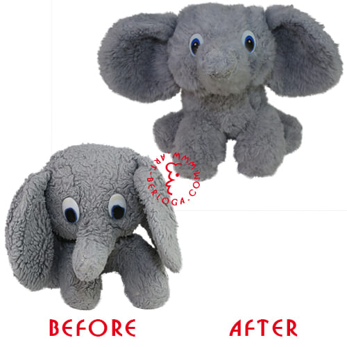 Repair plush elephant