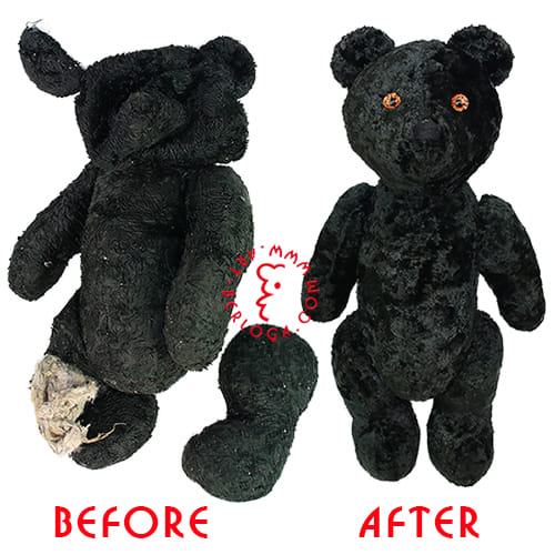 Repair vintage teddy bear