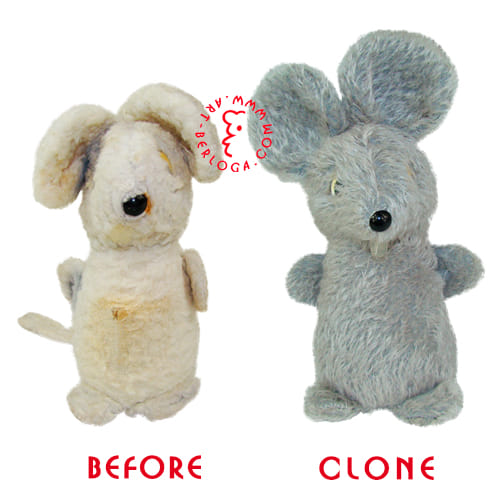 Cloning a toy mouse
