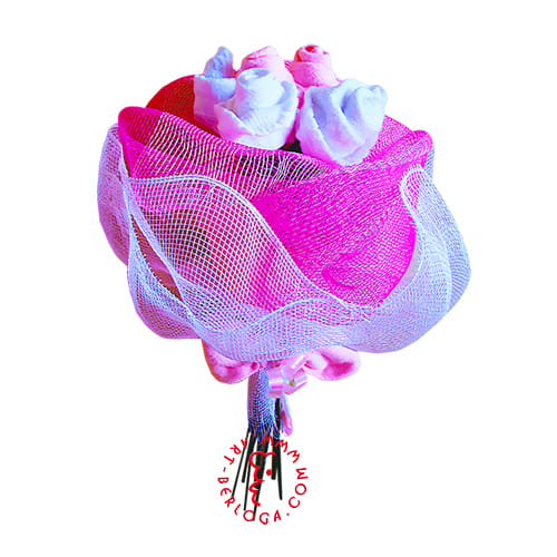 Textile flower gift