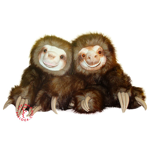 Plush toy sloths