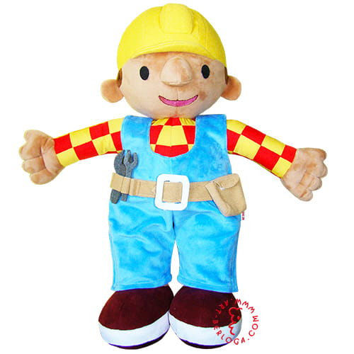 Plush Bob the builder