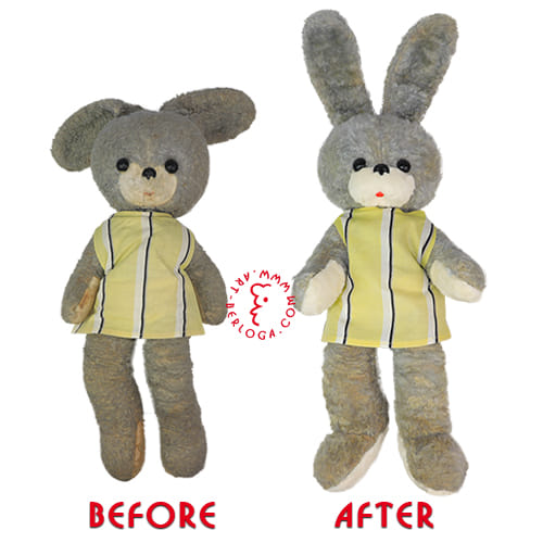 Vintage bunny repair