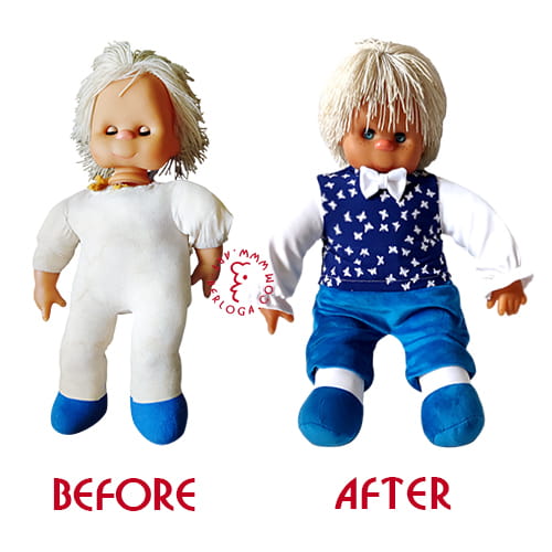 sewing a soft body for a doll