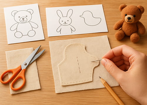 Patterns design for plush toys Plush toys patterns