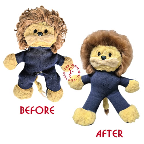 Repair lion toy