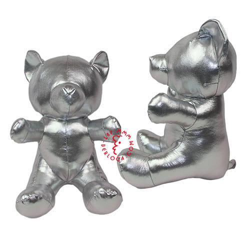 Silver shiny bear